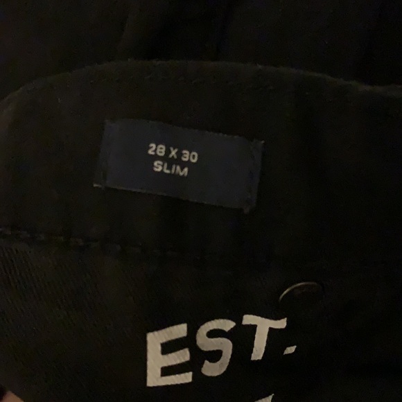 BUNDLE OF 2 GAP SOFT WEAR BLACK JEANS - Picture 2 of 2